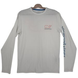 vineyard vines Mens Vintage Whale Long-Sleeve size XS